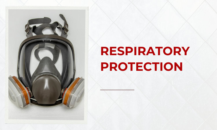 Image of respiratory protection at the workplace