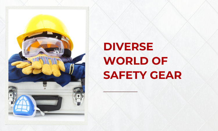 Global distribution of safety gear items