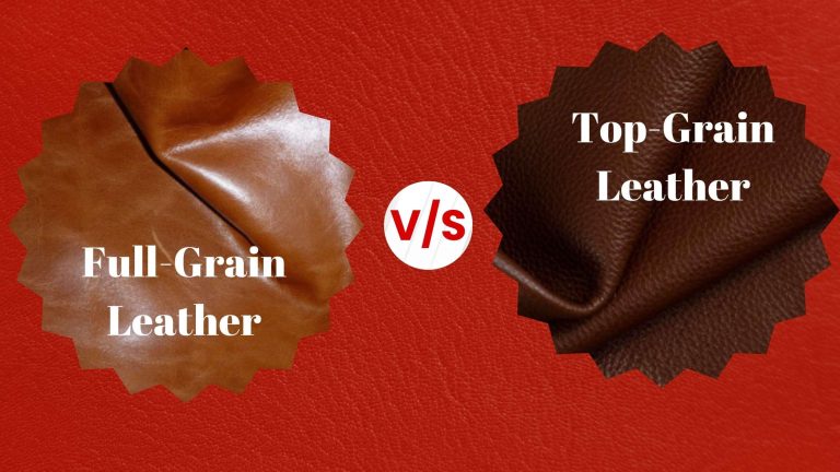 Full-Grain vs Top-Grain Leather